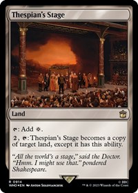 Thespian's Stage (Surge Foil), Universes Beyond: Doctor Who