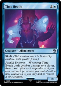 Time Beetle (Surge Foil), Universes Beyond: Doctor Who