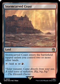 Stormcarved Coast (Surge Foil), Universes Beyond: Doctor Who