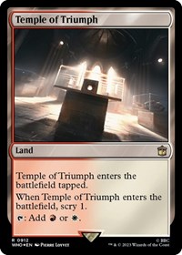 Temple of Triumph (Surge Foil), Universes Beyond: Doctor Who