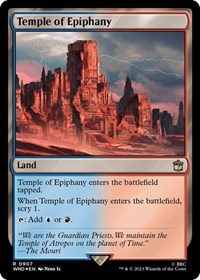 Temple of Epiphany (Surge Foil), Universes Beyond: Doctor Who