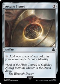 Arcane Signet (Surge Foil), Universes Beyond: Doctor Who