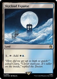 Skycloud Expanse (Surge Foil), Universes Beyond: Doctor Who