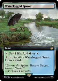 Waterlogged Grove (Extended Art), Universes Beyond: Doctor Who