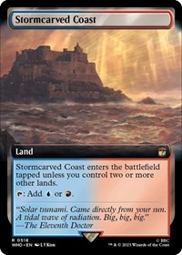 Stormcarved Coast (Extended Art), Universes Beyond: Doctor Who