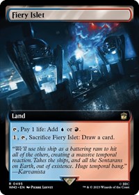 Fiery Islet (Extended Art), Universes Beyond: Doctor Who