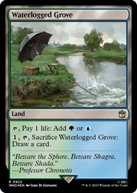 Waterlogged Grove (Surge Foil), Universes Beyond: Doctor Who