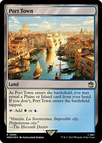 Port Town (Surge Foil), Universes Beyond: Doctor Who
