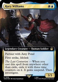 Rory Williams (Extended Art) (Surge Foil), Universes Beyond: Doctor Who