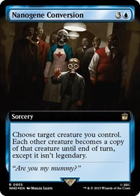 Nanogene Conversion (Extended Art) (Surge Foil), Universes Beyond: Doctor Who