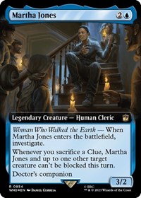 Martha Jones (Extended Art) (Surge Foil), Universes Beyond: Doctor Who