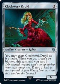 Clockwork Droid, Universes Beyond: Doctor Who
