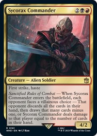 Sycorax Commander, Universes Beyond: Doctor Who