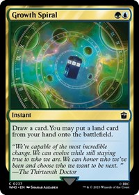 Growth Spiral, Universes Beyond: Doctor Who