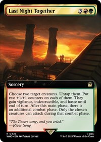 Last Night Together (Extended Art), Universes Beyond: Doctor Who
