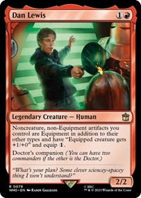 Dan Lewis, Universes Beyond: Doctor Who