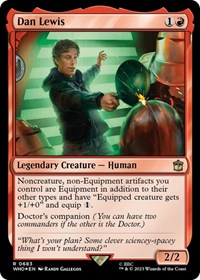 Dan Lewis (Surge Foil), Universes Beyond: Doctor Who