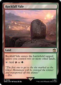 Rockfall Vale, Universes Beyond: Doctor Who