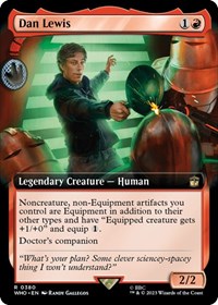 Dan Lewis (Extended Art), Universes Beyond: Doctor Who