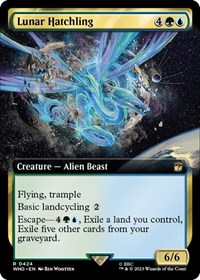 Lunar Hatchling (Extended Art), Universes Beyond: Doctor Who