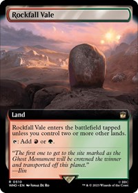 Rockfall Vale (Extended Art), Universes Beyond: Doctor Who