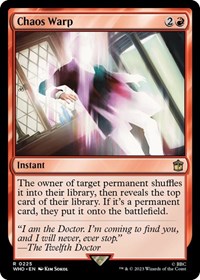 Chaos Warp, Universes Beyond: Doctor Who