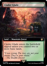Cinder Glade (Extended Art), Universes Beyond: Doctor Who