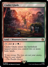 Cinder Glade (Surge Foil), Universes Beyond: Doctor Who