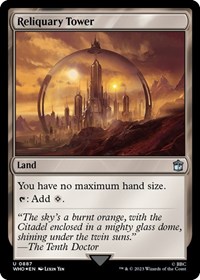 Reliquary Tower (Surge Foil), Universes Beyond: Doctor Who