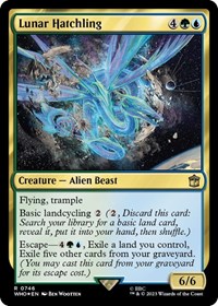 Lunar Hatchling (Surge Foil), Universes Beyond: Doctor Who