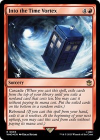 Into the Time Vortex (Surge Foil), Universes Beyond: Doctor Who