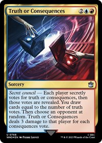 Truth or Consequences (Surge Foil), Universes Beyond: Doctor Who