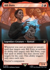 Bill Potts (Extended Art) (Surge Foil), Universes Beyond: Doctor Who