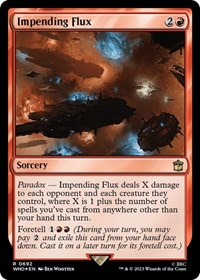 Impending Flux (Surge Foil), Universes Beyond: Doctor Who