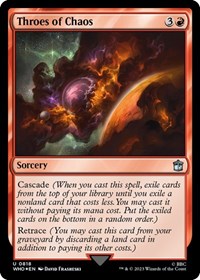 Throes of Chaos (Surge Foil), Universes Beyond: Doctor Who