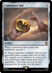 Confession Dial (Surge Foil), Universes Beyond: Doctor Who