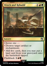 Wreck and Rebuild (Surge Foil), Universes Beyond: Doctor Who