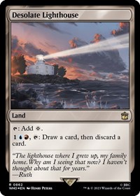 Desolate Lighthouse (Surge Foil), Universes Beyond: Doctor Who