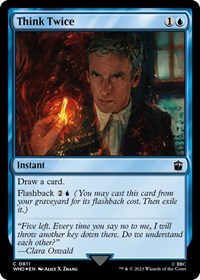 Think Twice (Surge Foil), Universes Beyond: Doctor Who