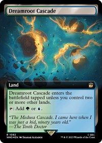 Dreamroot Cascade (Extended Art) (Surge Foil), Universes Beyond: Doctor Who