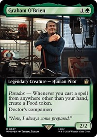 Graham O'Brien (Extended Art) (Surge Foil), Universes Beyond: Doctor Who