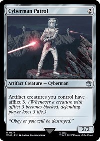 Cyberman Patrol, Universes Beyond: Doctor Who