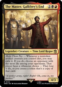The Master, Gallifrey's End, Universes Beyond: Doctor Who