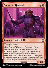 Sontaran General, Universes Beyond: Doctor Who