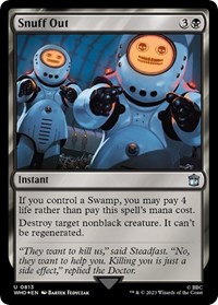 Snuff Out (Surge Foil), Universes Beyond: Doctor Who