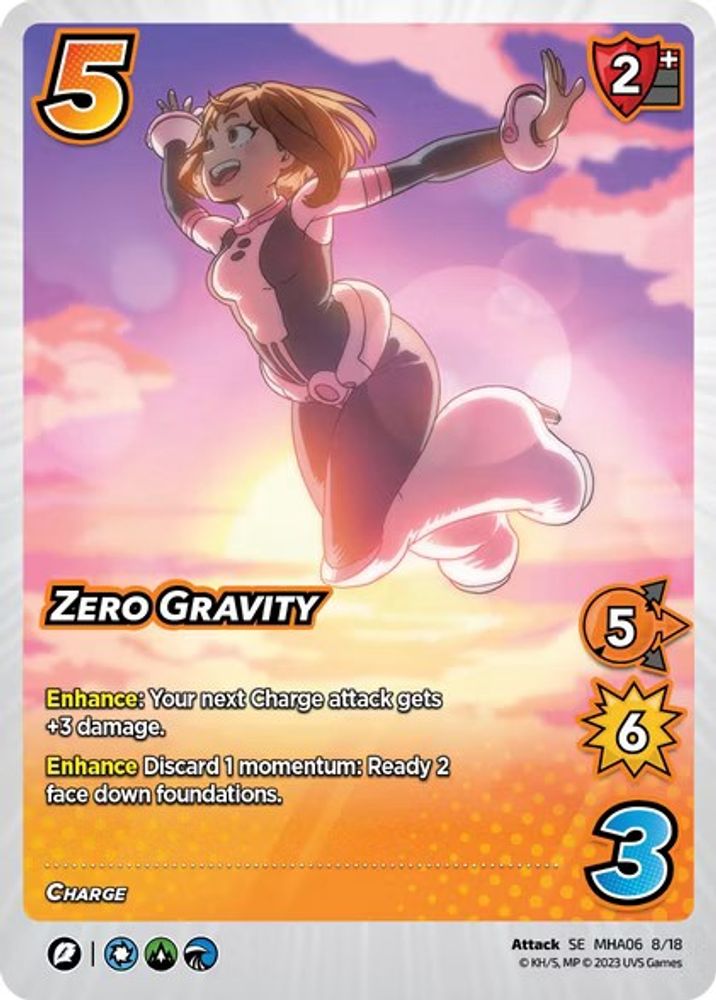 Zero Gravity, Foil, front