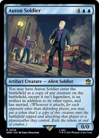 Auton Soldier, Universes Beyond: Doctor Who