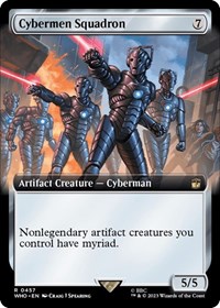 Cybermen Squadron (Extended Art), Universes Beyond: Doctor Who