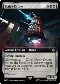 Dalek Drone (Extended Art), Universes Beyond: Doctor Who