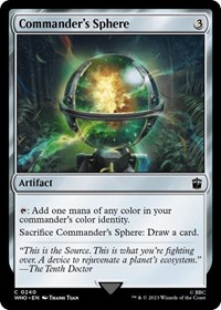 Commander's Sphere, Universes Beyond: Doctor Who